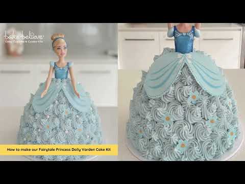 How to make our Fairytale Princess Dolly Varden Cake Kit 
