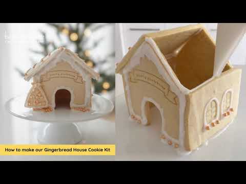 How to make our Gingerbread House Cookie Kit