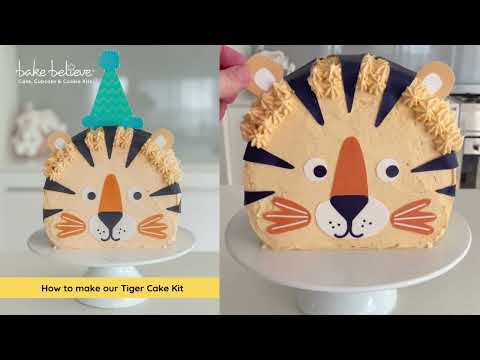 How to make our Tiger Cake Kit 
