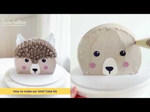 How to make our Wolf Cake Kit 