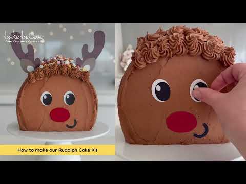 How to make our Rudolph Cake Kit 