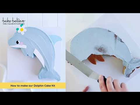 How to make our Dolphin Cake Kit