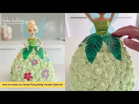 Green Fairy Dolly Varden Cake Kit | Bake Believe Green Fairy Dolly Varden Cake Kit | Bake Believe