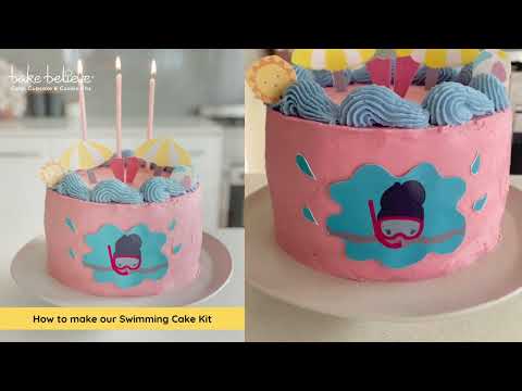 How to make our Swimming Cake Kit