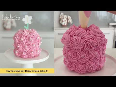 How to make our Daisy Smash Cake Kit 