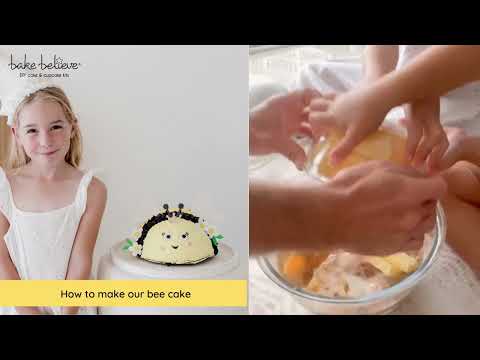 How to make a bee cake