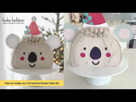 How to make our Christmas Koala Cake Kit 