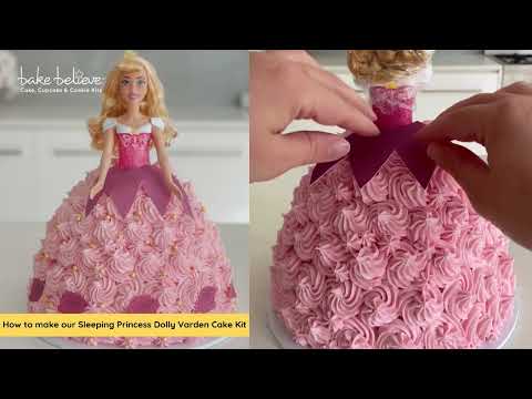 How to make our Sleeping Princess Dolly Varden Cake Kit 