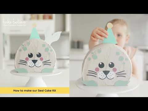How to make our Seal Cake Kit