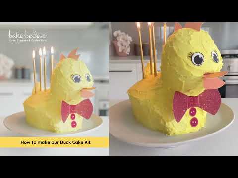 How to make our Duck Cake Kit 