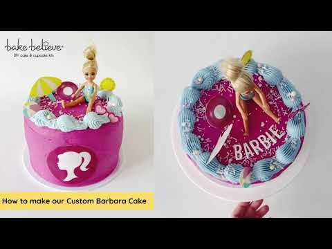 Custom Barbie Cake Kit