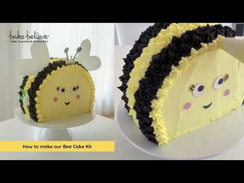 How to make our Bee Cake Kit 