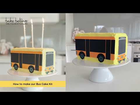 How to make our Bus Cake Kit