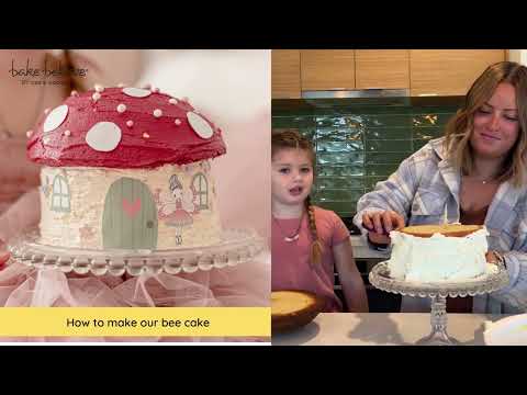 How to make our fairy toadstool cake