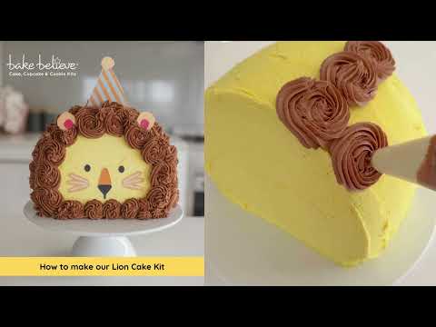 How to make our Lion Cake Kit 