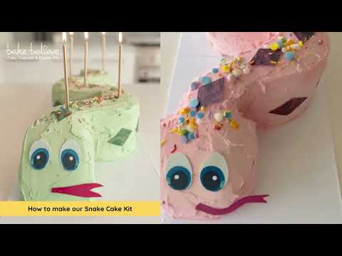 How to make our Snake Cake Kit 