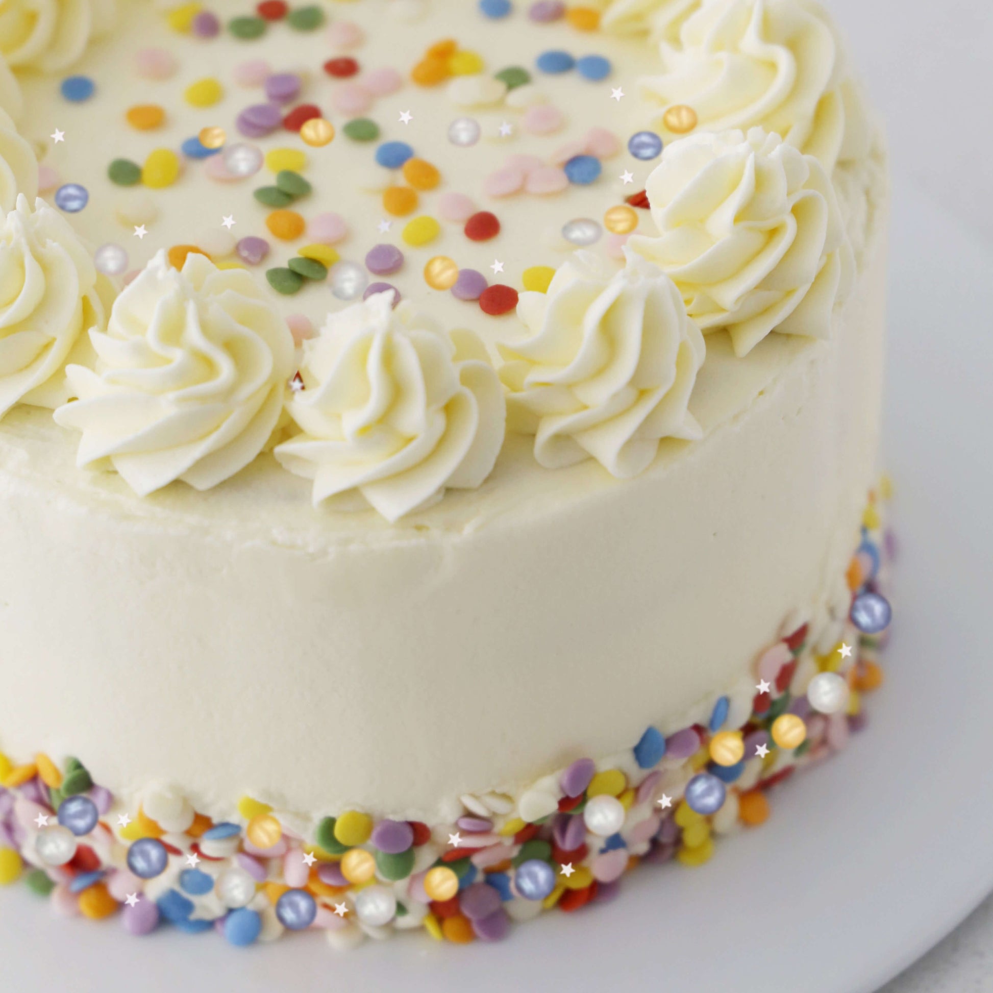 Rainbow Confetti Cake Kit