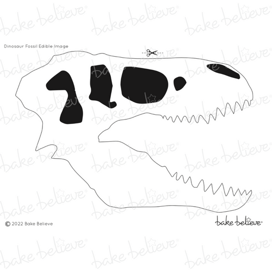 Dinosaur Fossil Edible Images