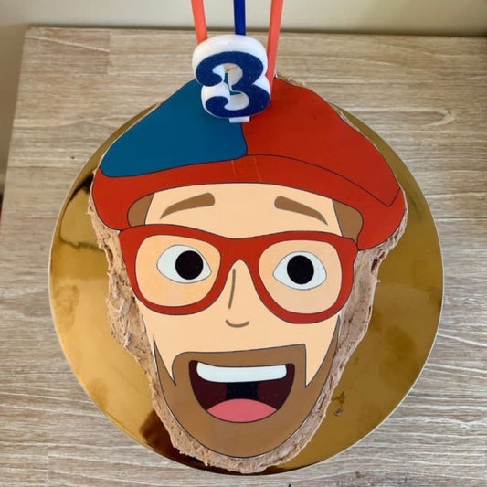 Custom Man With Orange Glasses