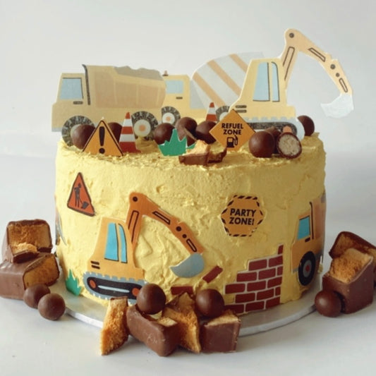Construction Cake Kit