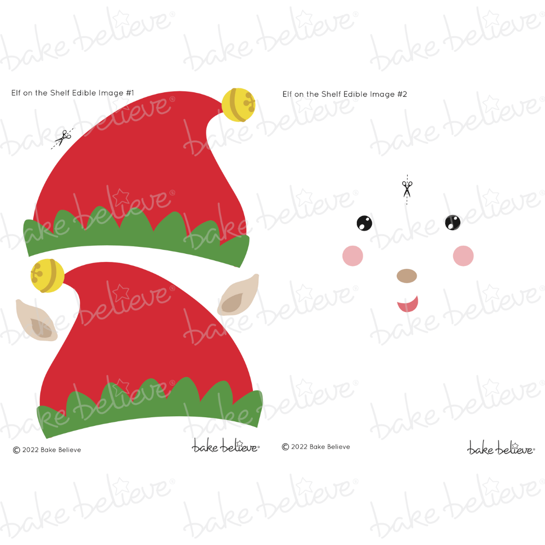 Elf Edible Image Set