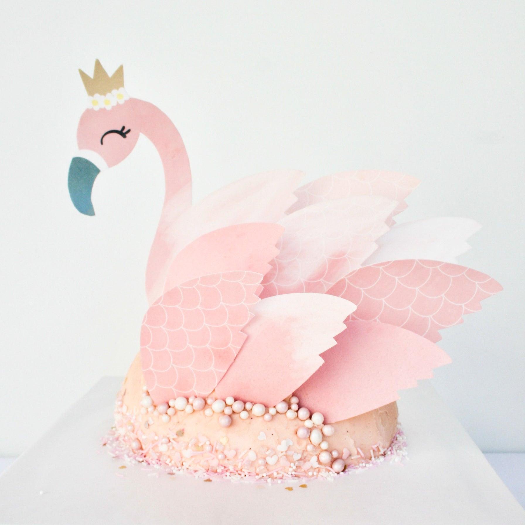 Flamingo Cake Kit