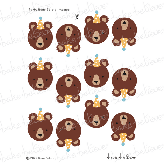 Party Bear Edible Images