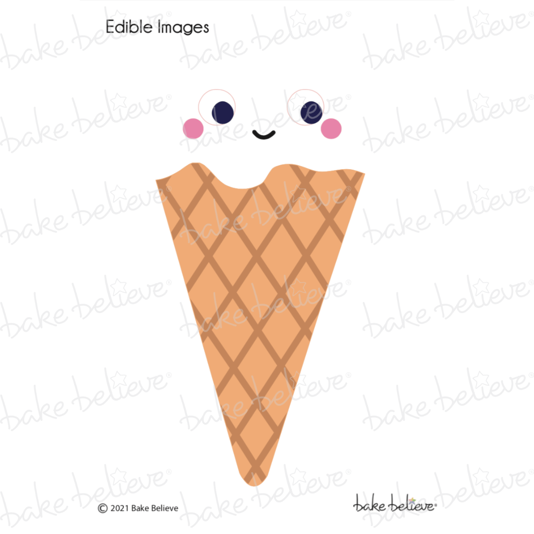 Ice Cream Edible Image Set