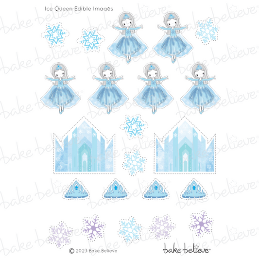 Ice Queen Edible Images