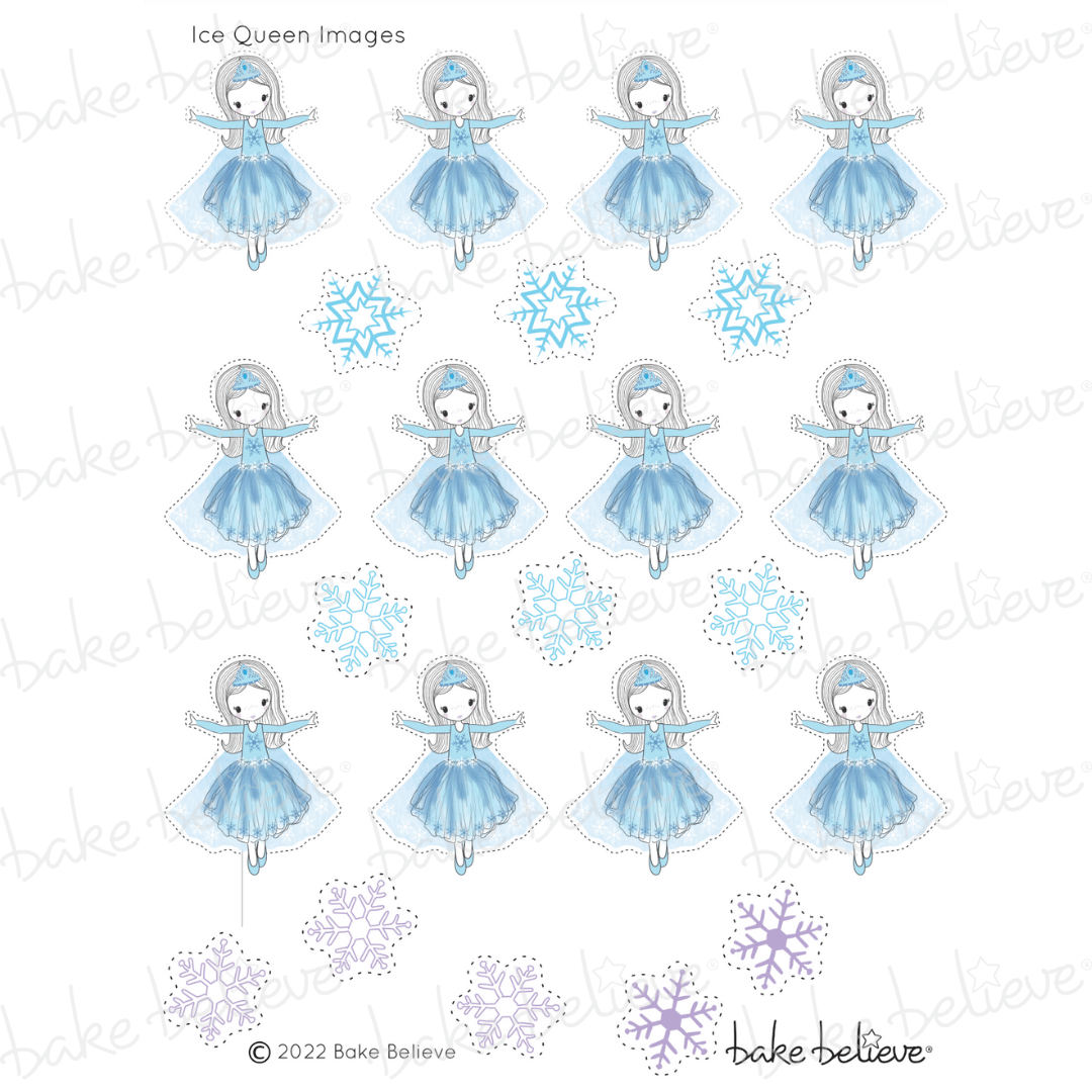 Ice Queen Edible Images