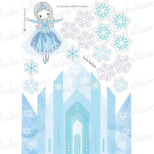 Ice Queen Edible Image Set