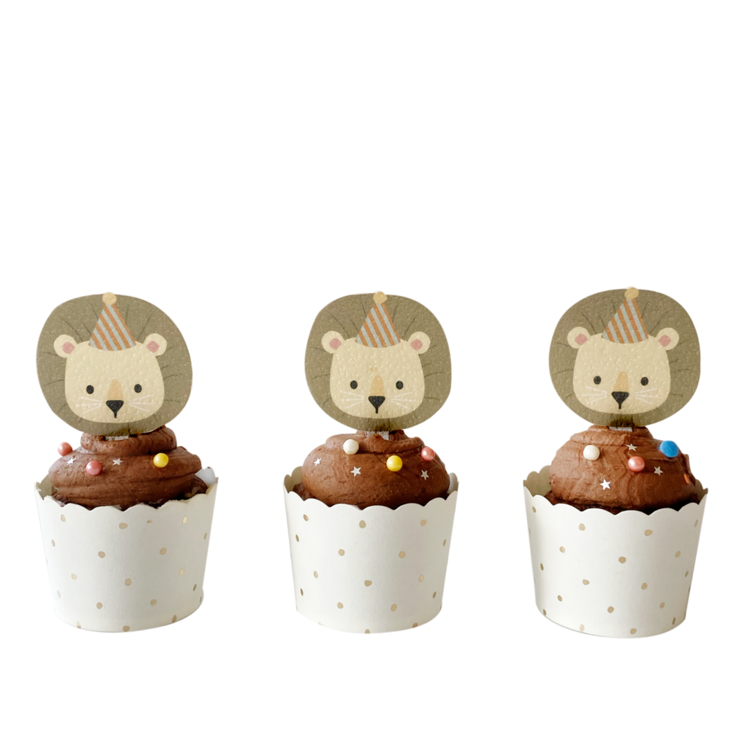 Lion Cupcake Kit