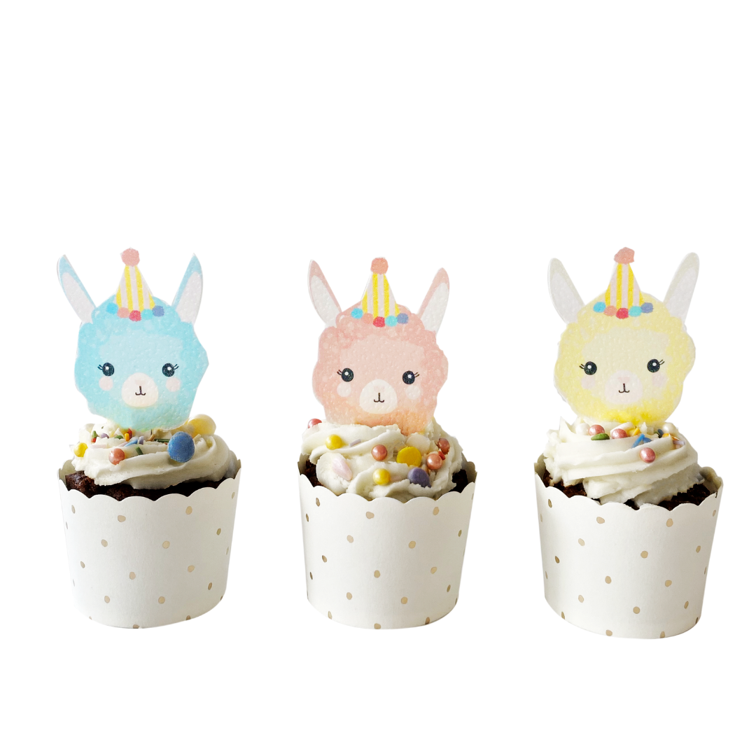 Llama Cupcakes