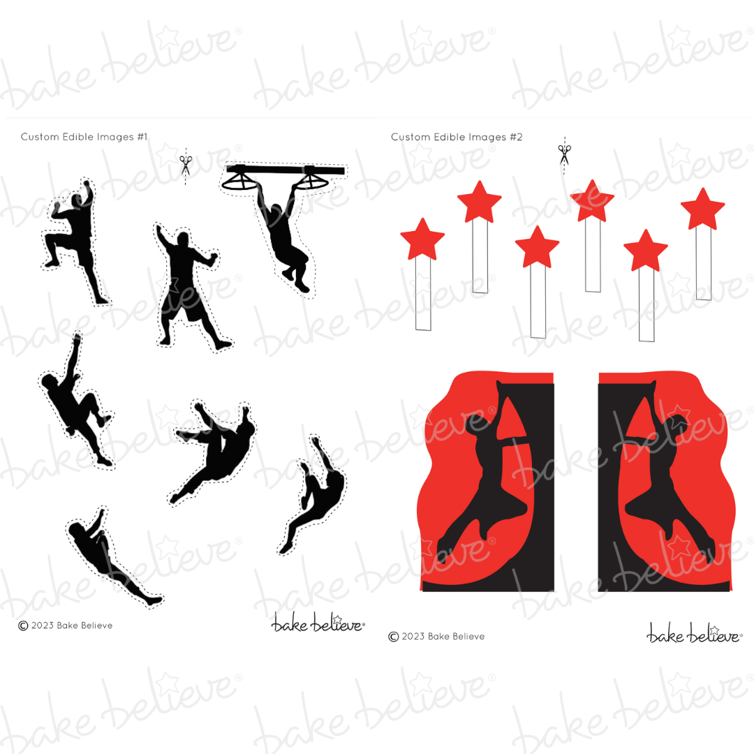 Ninja Warrior Edible Image Set