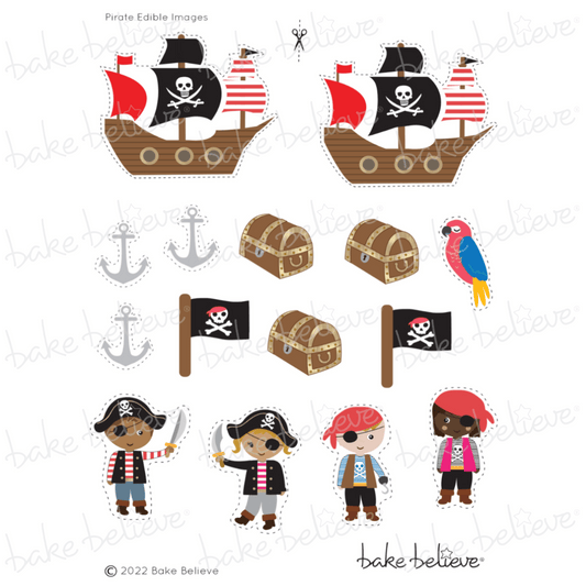 Pirate Edible Images