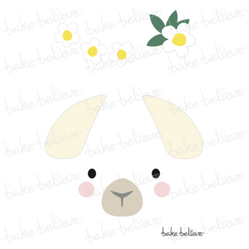 Sheep Edible Image Set