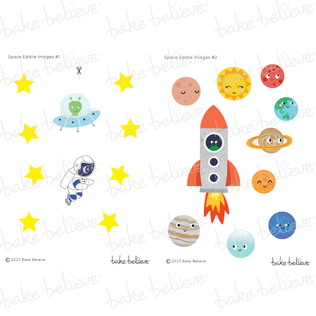 Space Edible Image Set