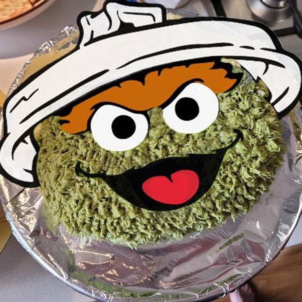 Oscar the Grouch Cake Kit