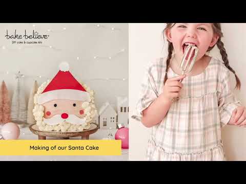 How to make a santa cake