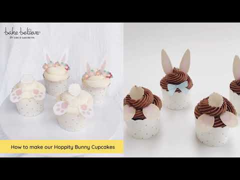 How to make our hoppity bunny cupcake