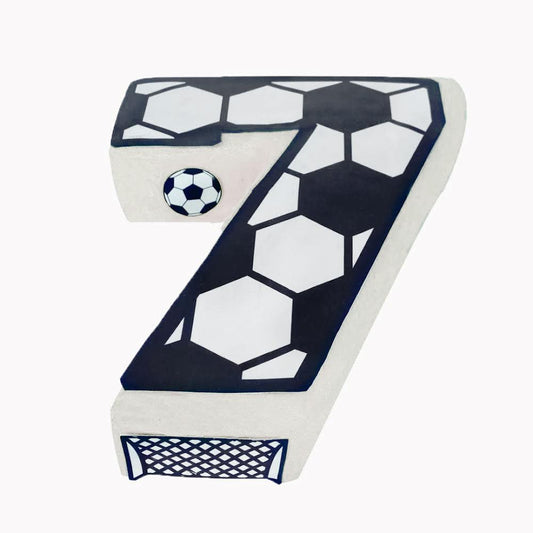 Soccer Number Cake Kit